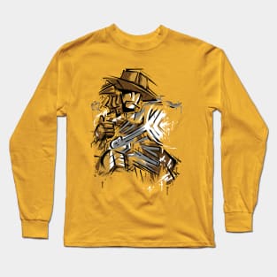 Clint Descending A Staircase Long Sleeve T-Shirt